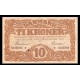 Dinamarca Pick. 31 10 Kroner 1937-43 MBC