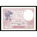 Francia Pick. 83 5 Francs 1939-41 EBC