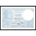 France Pick. 84 10 Francs 1939-42 SUP