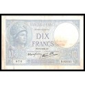 France Pick. 84 10 Francs 1939-42 TB