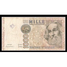 Italia Pick. 109 1000 Lire 1982 MBC