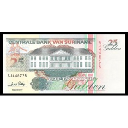 Surinam Pick. 138 25 Gulden 1991-98 SC