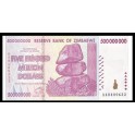 Zimbabwe Pick. 82 500 M. Dollars 2008 SC