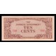 Birmania Pick. 11 10 Cents 1942 SC-