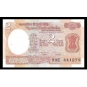 Inde Pick. 79 2 Rupees 1976-97 NEUF
