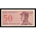 Indonesie Pick. 94 50 Sen 1964 NEUF