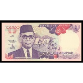 Indonesia Pick. 131 10000 Rupiah 1992-98 SC