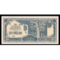 Malaya Pick. M 7 10 Dollars 1942-44 UNC