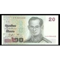 Tailandia Pick. 109 20 Baht 2003 SC