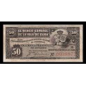 Cuba Pick. 46a 50 Centavos 15-05-1896 EBC