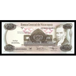 Nicaragua Pick. 149 100000 Cordobas 1987 SC