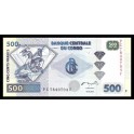 Congo Democratico Pick. 96 500 Francs 2002 SC