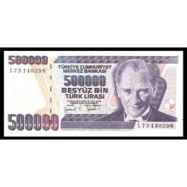 Turquia Pick. 212 500000 Lira 1998 SC