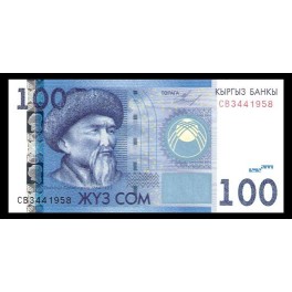 Kyrgyzstan Pick. Nuevo 100 Som 2009 SC