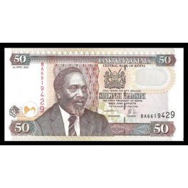 Kenya Pick. 41 50 Shillings 2003-06 SC