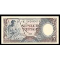 Indonesia Pick. 56 10 Rupiah 1958 SC