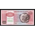 Angola Pick. 123 500 N. Kwanza 1991 SC
