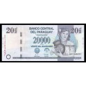 Paraguay Pick. Nuevo 20000 Guaranies 2007 SC