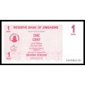 Zimbabwe Pick. 33 1 Cent 2006 UNC