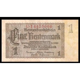 Alemania Pick. 173 1 Rentenmark 1937 MBC