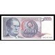 Yugoslavia Pick. 93 5000 Dinara 1985 UNC