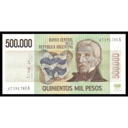 Argentina Pick. 309 500000 Pesos 1980-83 SC