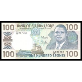 Sierra Leona Pick. 18 100 Leones 1988-90 SC