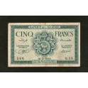 Algerie Pick. 91 5 Francs 1942 TB