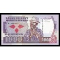 Madagascar Pick. 72 1000 Francs 1988-93 UNC