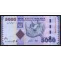 Tanzania Pick. Nuevo 5000 Shillingi SC