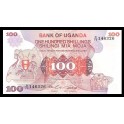 Uganda Pick. 19 100 Shillings 1982 UNC