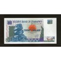 Zimbabwe Pick. 7 20 Dollars 1997 SC
