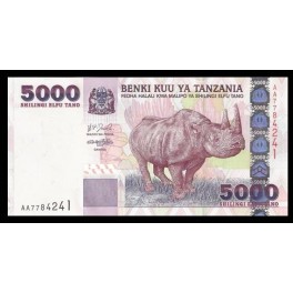 Tanzania Pick. 38 5000 Shilingi 2003 SC