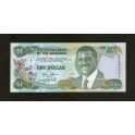 Bahamas Pick. 69 1 Dollar 2001 UNC