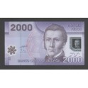 Chile Pick. New 2000 Pesos 2009 UNC
