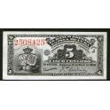 Cuba Pick. 45a 5 Centavos 1896 UNC