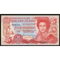 Falkland Pick. 17 5 Pounds 2005 UNC