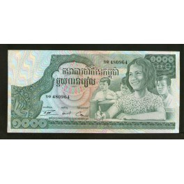 Camboya Pick. 17 1000 Riels 1973 SC
