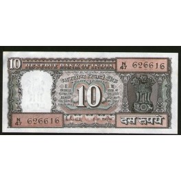 India Pick. 60A 10 Rupees SC-
