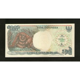 Indonesia Pick. 128 500 Rupiah 1992-99 UNC