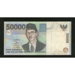 Indonesia Pick. 139 50000 Rupiah 1999-07 UNC