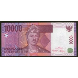 Indonesie Pick. 143 10000 Rupiah 2005 NEUF