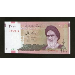 Iran Pick. 144 2000 Rials 2005 UNC