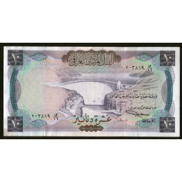 Iraq Pick. 60 10 Dinars 1971 EBC