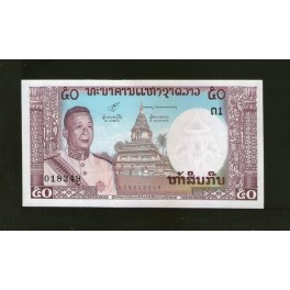 Laos Pick. 12 50 Kip 1963 SC
