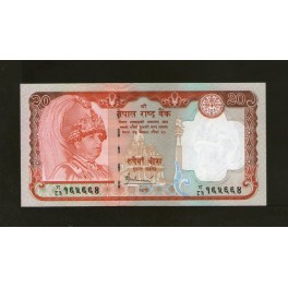 Nepal Pick. 47 20 Rupees 2002 SC