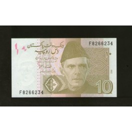 Pakistan Pick. 45 10 Rupees 2006 NEUF