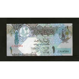 Qatar Pick. 20 1 Riyal 2003 UNC