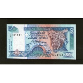 Sri Lanka Pick. 110 50 Rupees 1995 UNC