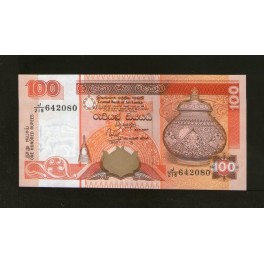 Sri Lanka Pick. 111 100 Rupees 1995 SC